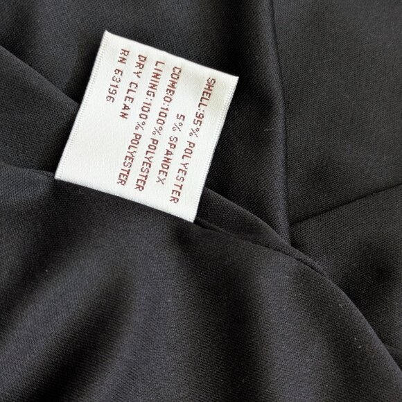 Ivy & Blu Maggy Boutique Black Dress with Geometric Panel Size 2 - Picture 10 of 10